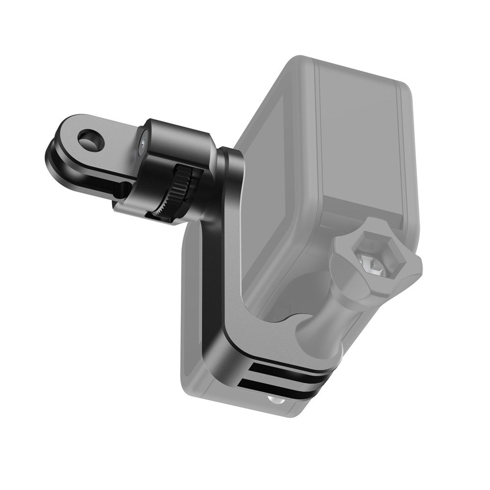360 Degree Rotating Mount for GoPro Hero 11  /  12  /  13 Aluminum Alloy Vertical Horizontal Adapter Stand with Long Screw