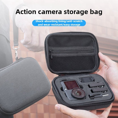 Carrying Case for DJI Osmo Action 6 EVA Hard Shell Storage Bag Shockproof Protective Travel Organizer