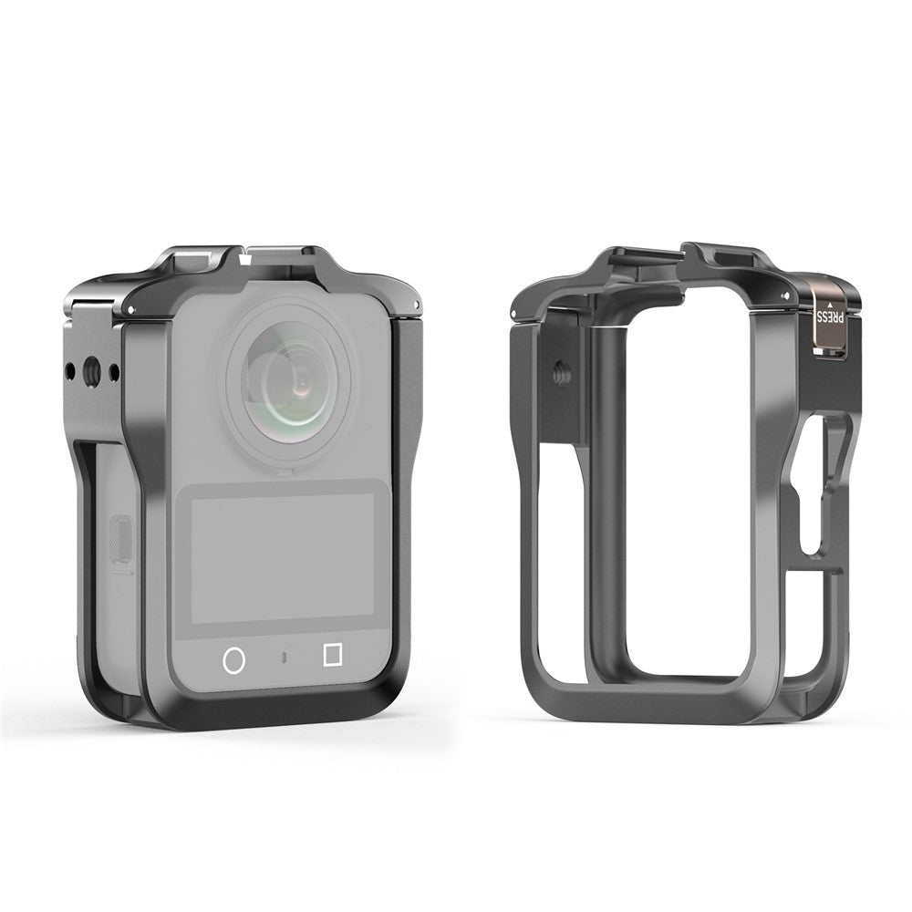For DJI Osmo 360 Action Camera Aluminum Alloy Cage Magnetic Quick Release Metal Expansion Protective Frame