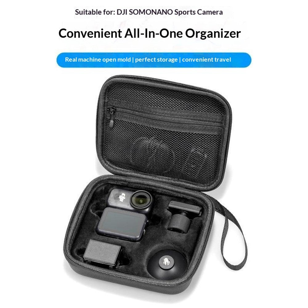 Carrying Case for DJI Osmo Nano Hard Shell Storage Bag All-in-One Organizer PU Protective Cover