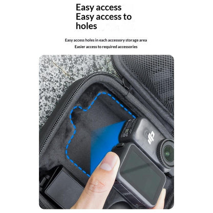 Carrying Case for DJI Osmo Nano Hard Shell Storage Bag All-in-One Organizer PU Protective Cover
