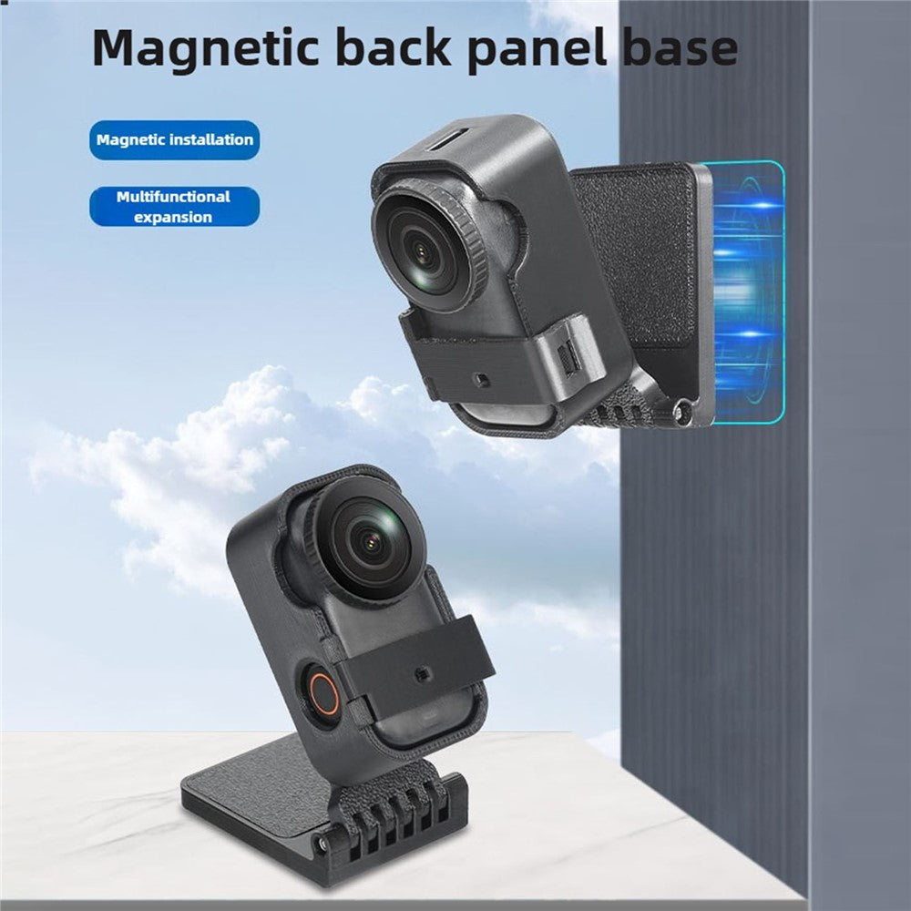 Magnetic Desktop Stand for DJI Osmo Nano Action Camera 360 Degree Rotatable Base Mount Holder