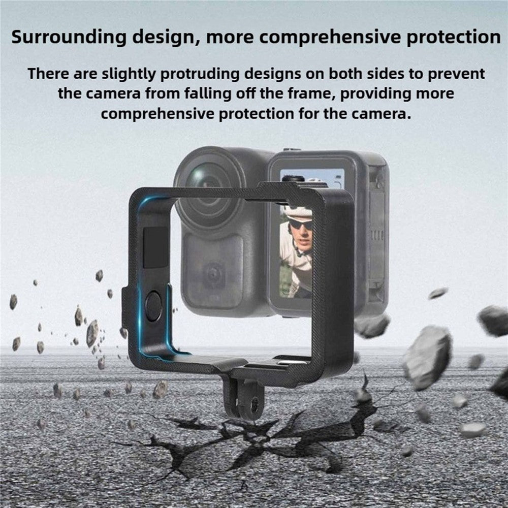 Cage Bracket for DJI Osmo Nano Protective Frame Cover Snap-in Mount Holder with Dual Expansion Interface