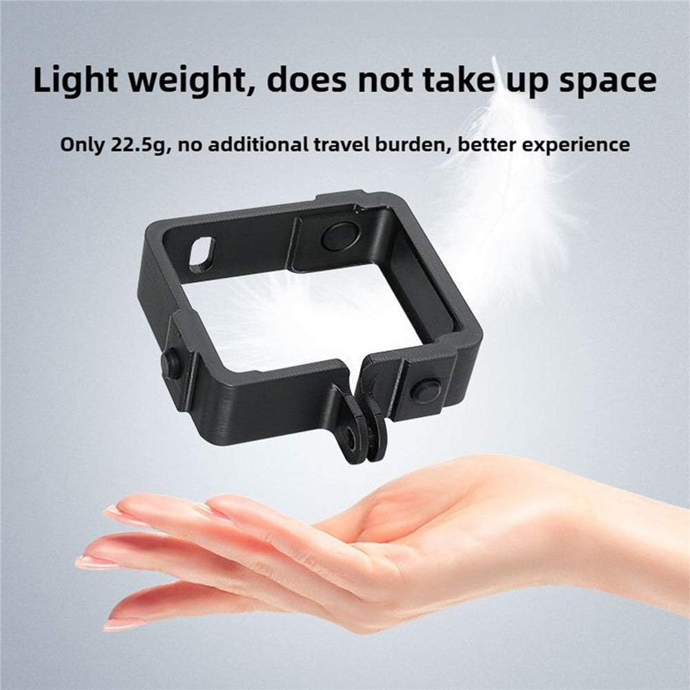 Cage Bracket for DJI Osmo Nano Protective Frame Cover Snap-in Mount Holder with Dual Expansion Interface