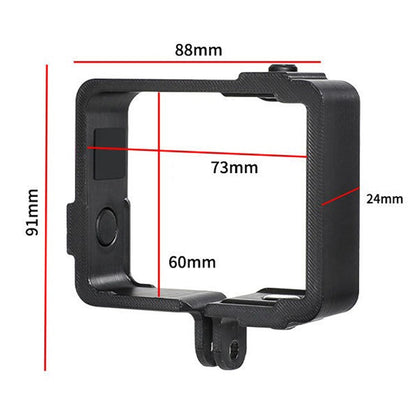 Cage Bracket for DJI Osmo Nano Protective Frame Cover Snap-in Mount Holder with Dual Expansion Interface