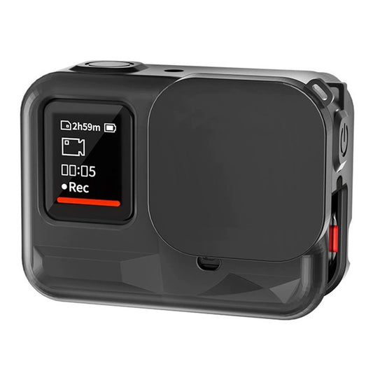 Silicone Case for Insta360 Ace Pro Action Camera Lens Cap Full Body Anti-Dust Protective Cover