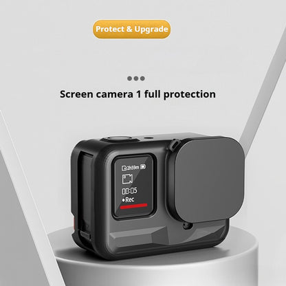 Silicone Case for Insta360 Ace Pro Action Camera Lens Cap Full Body Anti-Dust Protective Cover