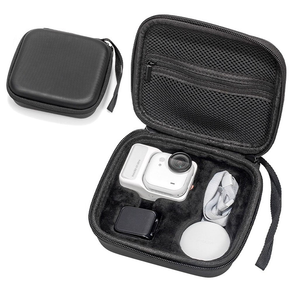 Carrying Case for Insta360 Go Ultra PU Hard Shell Storage Bag Shockproof Waterproof Protective Cover