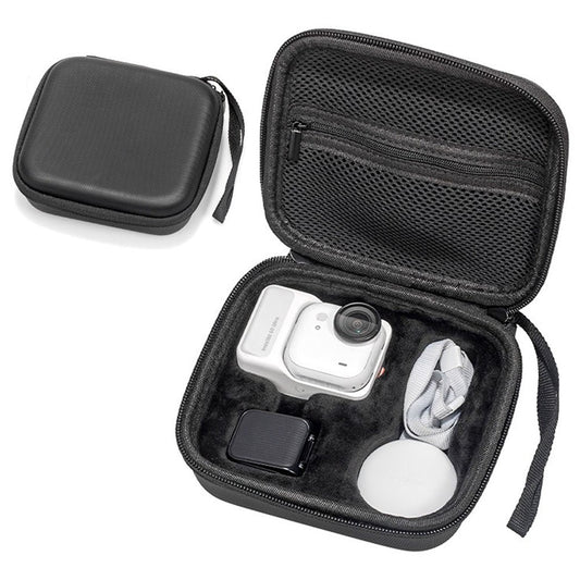 Carrying Case for Insta360 Go Ultra PU Hard Shell Storage Bag Shockproof Waterproof Protective Cover