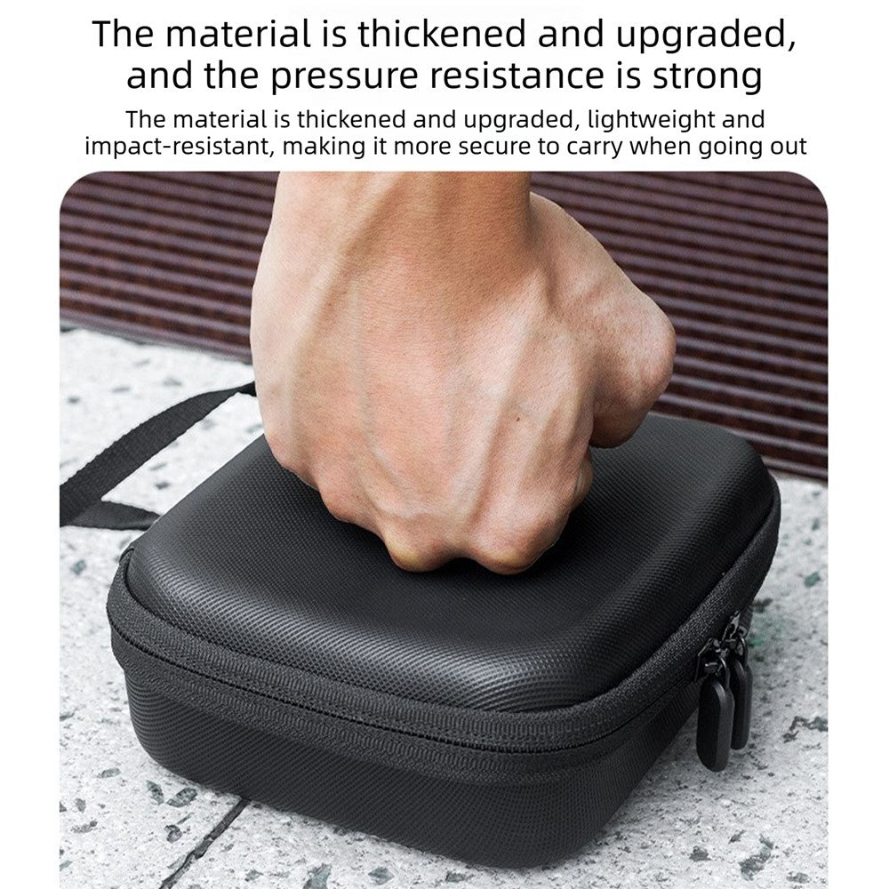 Carrying Case for Insta360 Go Ultra PU Hard Shell Storage Bag Shockproof Waterproof Protective Cover
