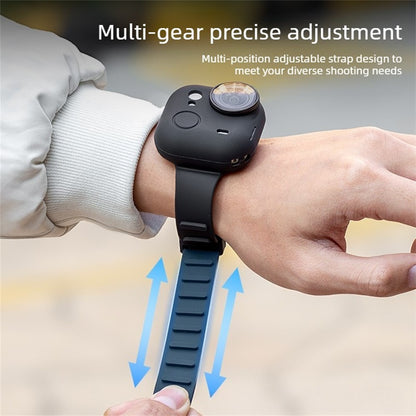 Expandable Strap Cover for Insta360 Go Ultra Silicone Protective Case Multi-Position Adjustable Wrist Band Protector