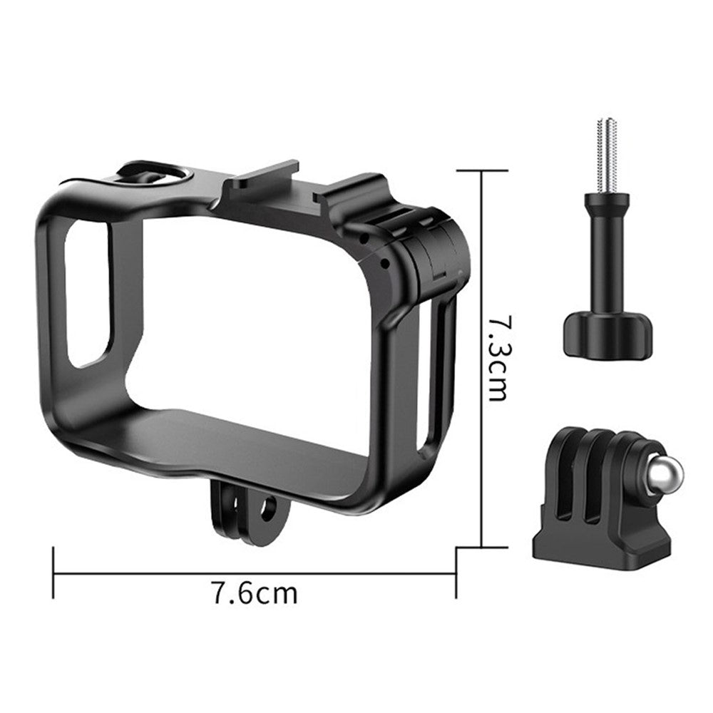 Cage Extension Frame for Insta360 Go Ultra PC Protective Case Extension Bracket with Quick Release Mount