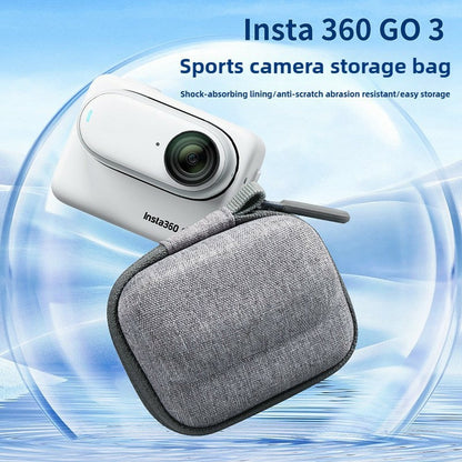 Carrying Case for Insta360 GO 3  /  GO 3S EVA Hard Shell Storage Bag Shockproof Portable Camera Protector
