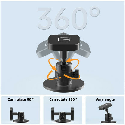 360 Degree Rotating Desktop Magnetic Adhesive Mount Stand for Insta360 Go Ultra Quick Release Gimbal Base