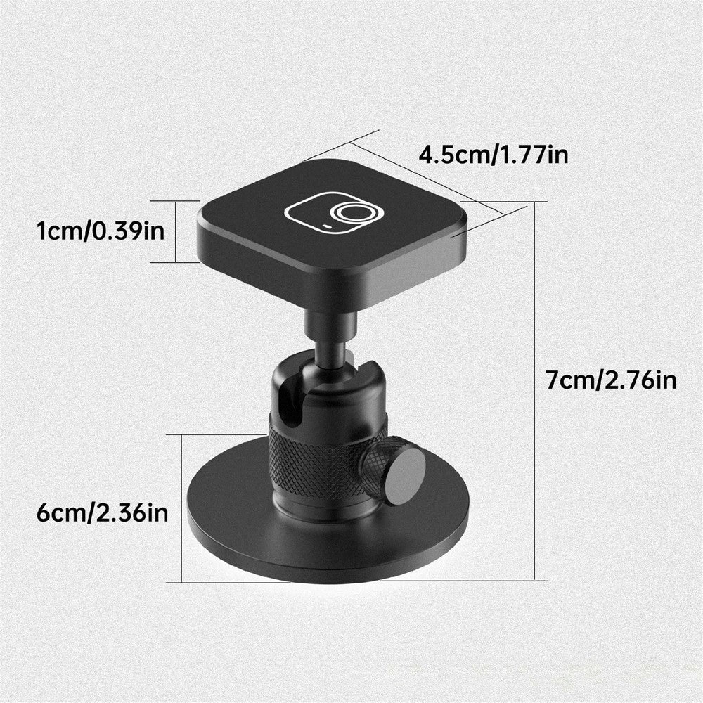 360 Degree Rotating Desktop Magnetic Adhesive Mount Stand for Insta360 Go Ultra Quick Release Gimbal Base