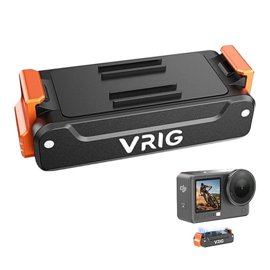 VRIG AC91 Magnetic Quick Release Mount for DJI Osmo Action 6 / 5 Pro / 4 / 3 / Nano / 360 Camera 1 / 4 Screw Base