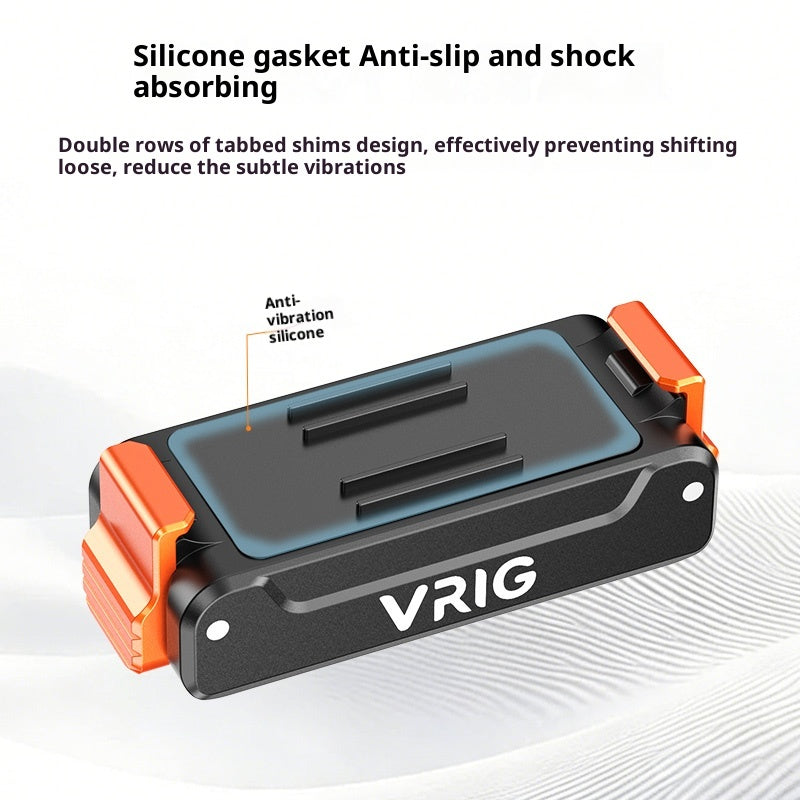 VRIG AC91 Magnetic Quick Release Mount for DJI Osmo Action 6 / 5 Pro / 4 / 3 / Nano / 360 Camera 1 / 4 Screw Base