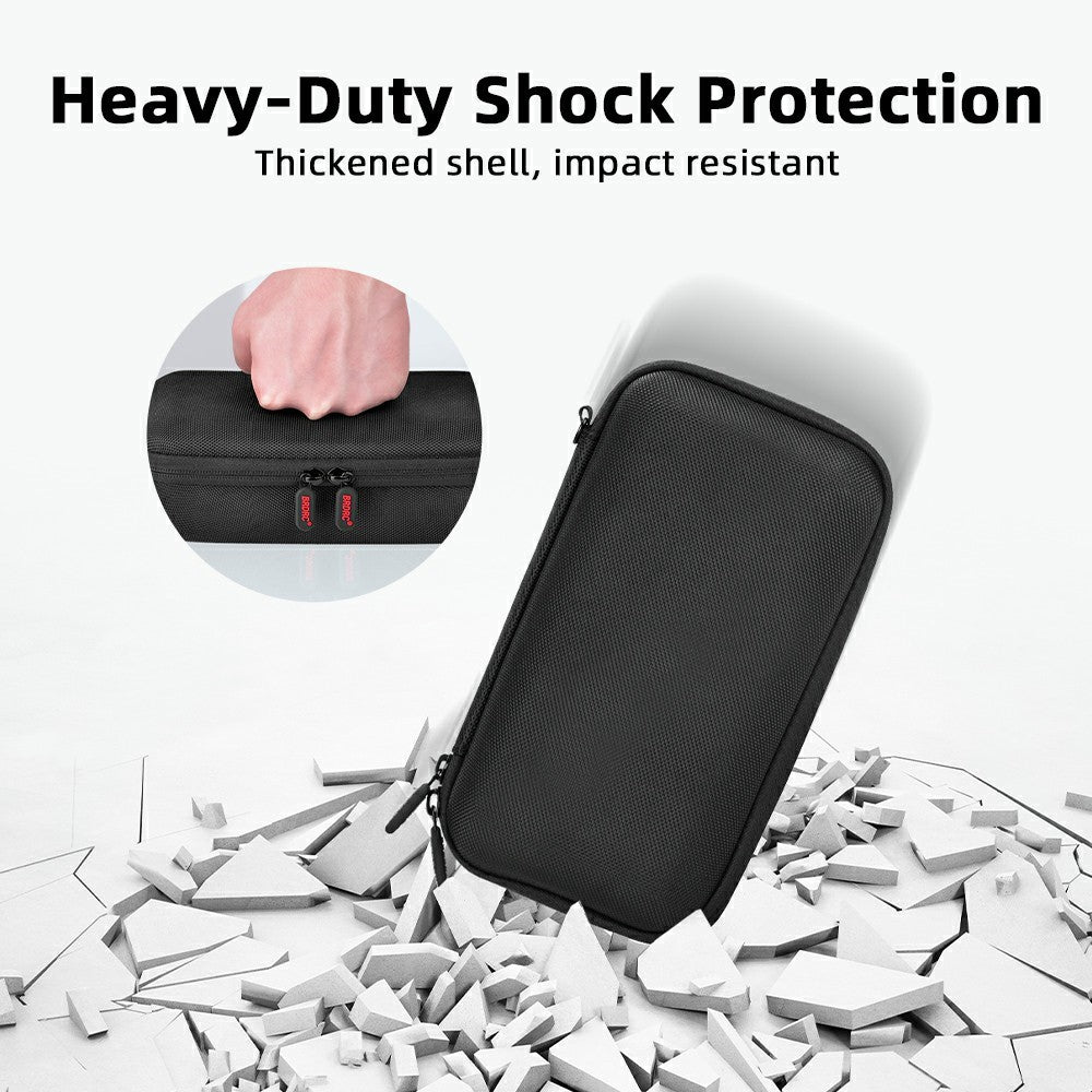 BRDRC Carrying Case for DJI Osmo Pocket 4 Hard Shell Storage Bag Nylon Waterproof Protective Travel Pouch