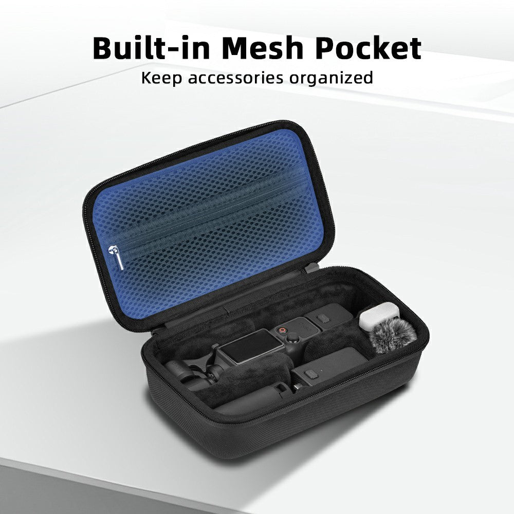 BRDRC Carrying Case for DJI Osmo Pocket 4 Hard Shell Storage Bag Nylon Waterproof Protective Travel Pouch