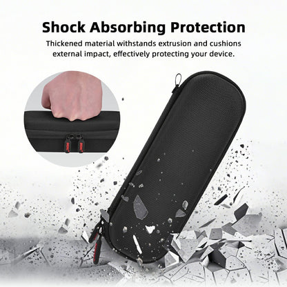 BRDRC Carrying Case for DJI Osmo Pocket 4 Nylon Hard Shell Protective Storage Bag with Wrist Strap & Carabiner