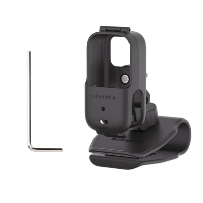 SUNNYLIFE ON-MJ165 For DJI Osmo Nano Car Sun Visor Mount 360 Degree Rotatable Action Camera Holder Vehicle Clip