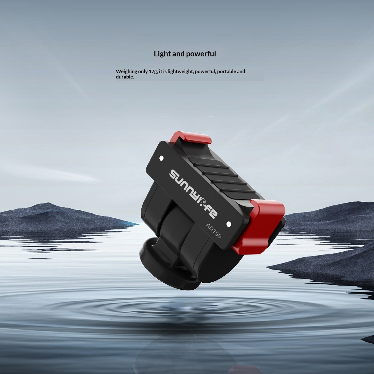 SUNNYLIFE OP4-AD159 For DJI Osmo Pocket 4 / 3 Quick Release Adapter 1/4 Thread 180 Degree Adjustable Mount