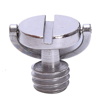 Longer Shaft D-ring Screw 3/8 inch Thread Camera Tripod Quick Release Plate Ballhead Fixing Screw Adapter