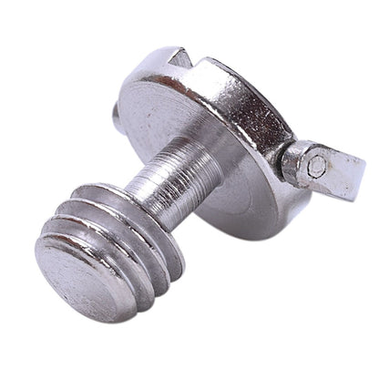Longer Shaft D-ring Screw 3/8 inch Thread Camera Tripod Quick Release Plate Ballhead Fixing Screw Adapter