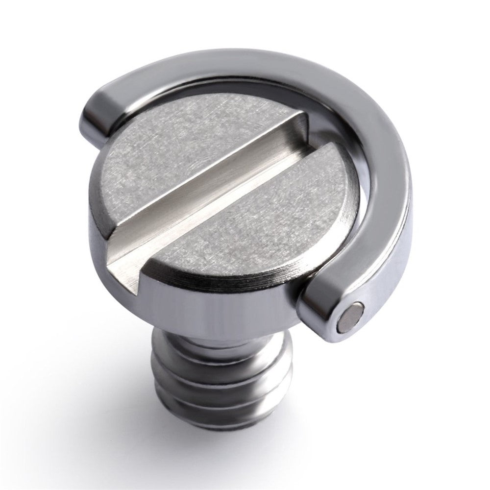 1/4 inch Camera Screw D-Ring Adapter for Tripod Monopod Quick Release Plate Camera Screw
