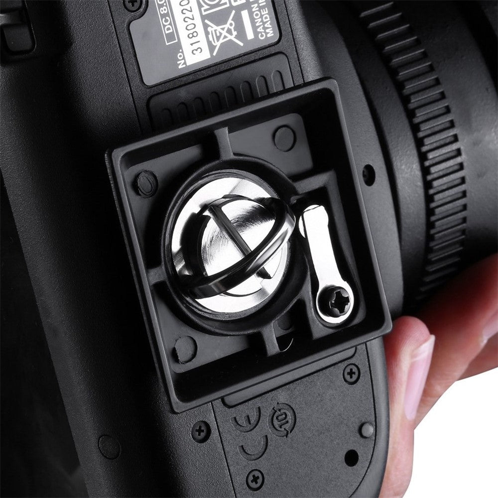 1/4 inch Camera Screw D-Ring Adapter for Tripod Monopod Quick Release Plate Camera Screw