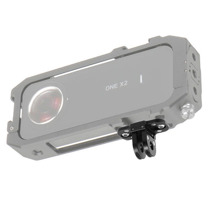 KF42732 Metal Replacement Base Adapter for Insta360 One X2 Magnetic Folding Mount with 1/4 Screw Hole
