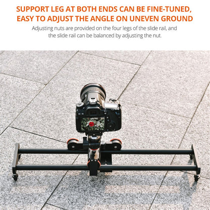 YELANGU L5iEG L5i Camera Slider DollyVideo Shooting Time-Lapse Car with Rail Track for Camera Camcorder, Up to 6.6lb / 3kg