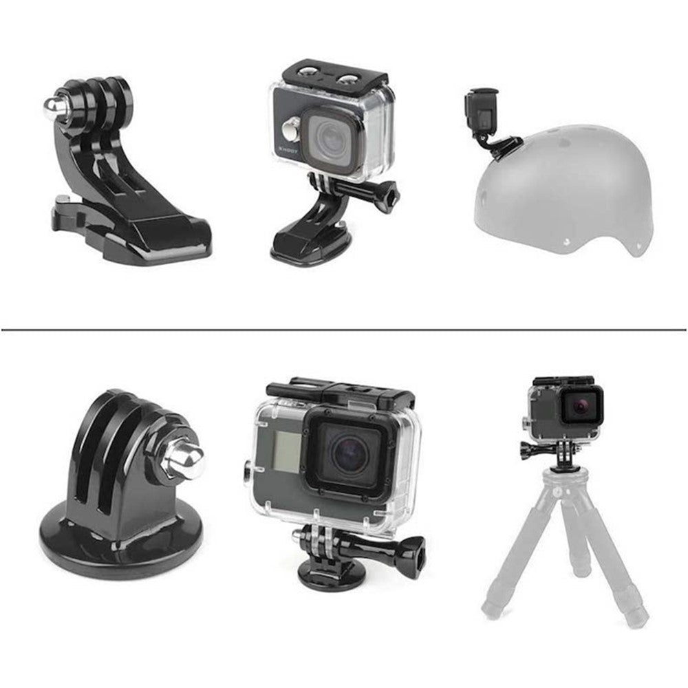 Universal 10-in-1 Sports Camera Accessories Kit for GoPro Hero 5 / 6 / 7 / 9 / 10 / 11 / 12 / 13 / DJI