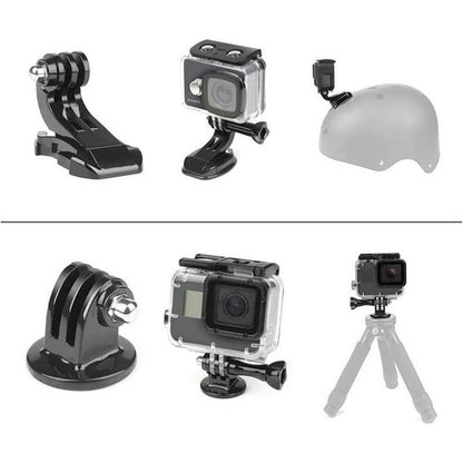 Universal 10-in-1 Sports Camera Accessories Kit for GoPro Hero 5 / 6 / 7 / 9 / 10 / 11 / 12 / 13 / DJI