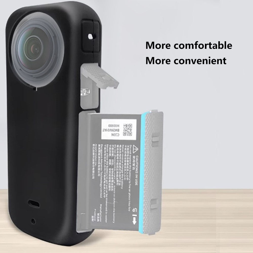 For Insta360 X4 Action Camera Silicone Case Drop Protection Sleeve Cover