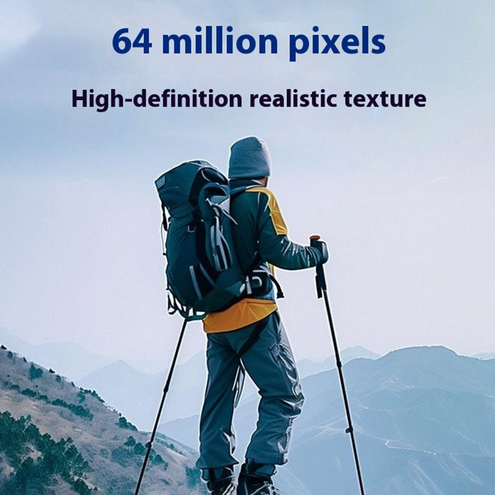 HJD-02 Mini Digital Camera For Kids Students 4K Video Recorder 64MP Portable Camera Travel Gift