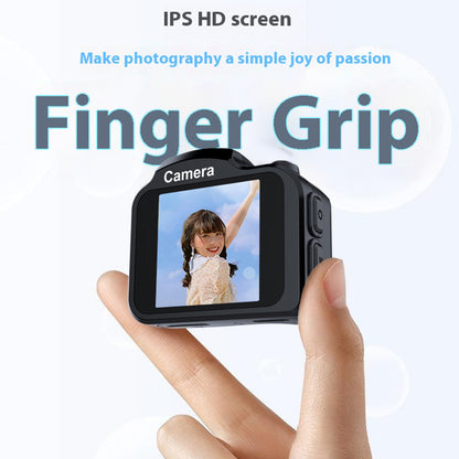 HJD-02 Mini Digital Camera For Kids Students 4K Video Recorder 64MP Portable Camera Travel Gift