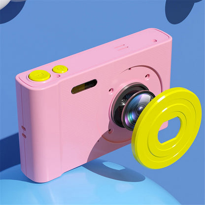 S7 2.4 inch Screen Mini Retro Children Camera Toy Rechargeable Camera Camcorder Kids Gift (with 32GB Memory Card)