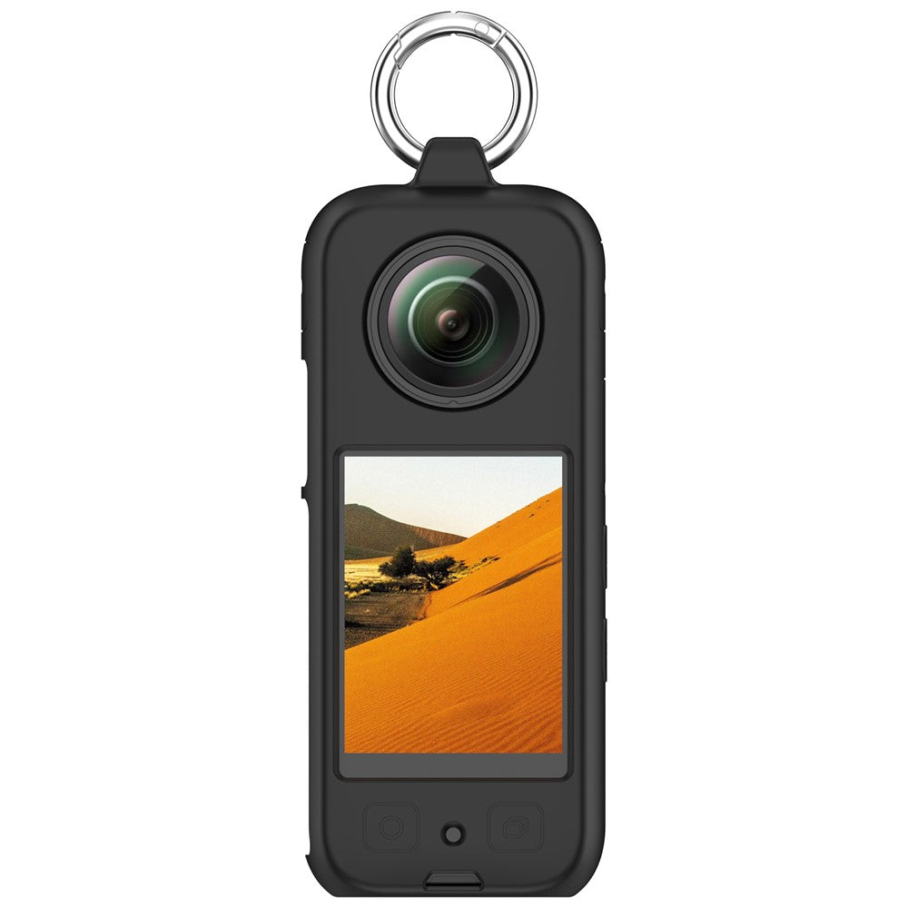 Soft Silicone Case for Insta360 X3 Action Camera Dustproof Protective Cover