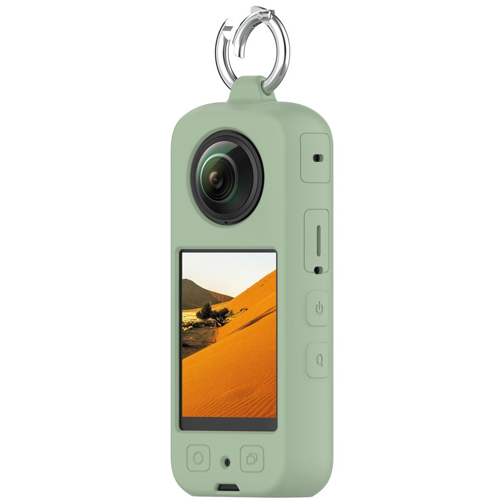 Soft Silicone Case for Insta360 X3 Action Camera Dustproof Protective Cover