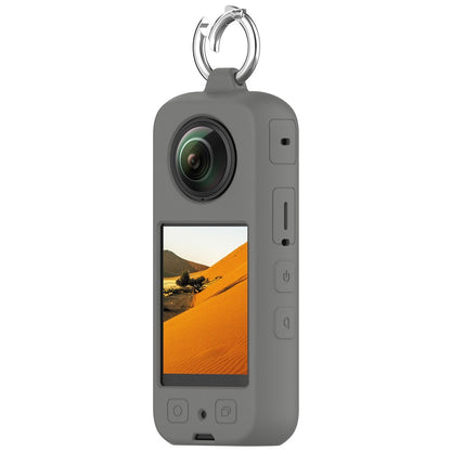 Soft Silicone Case for Insta360 X3 Action Camera Dustproof Protective Cover