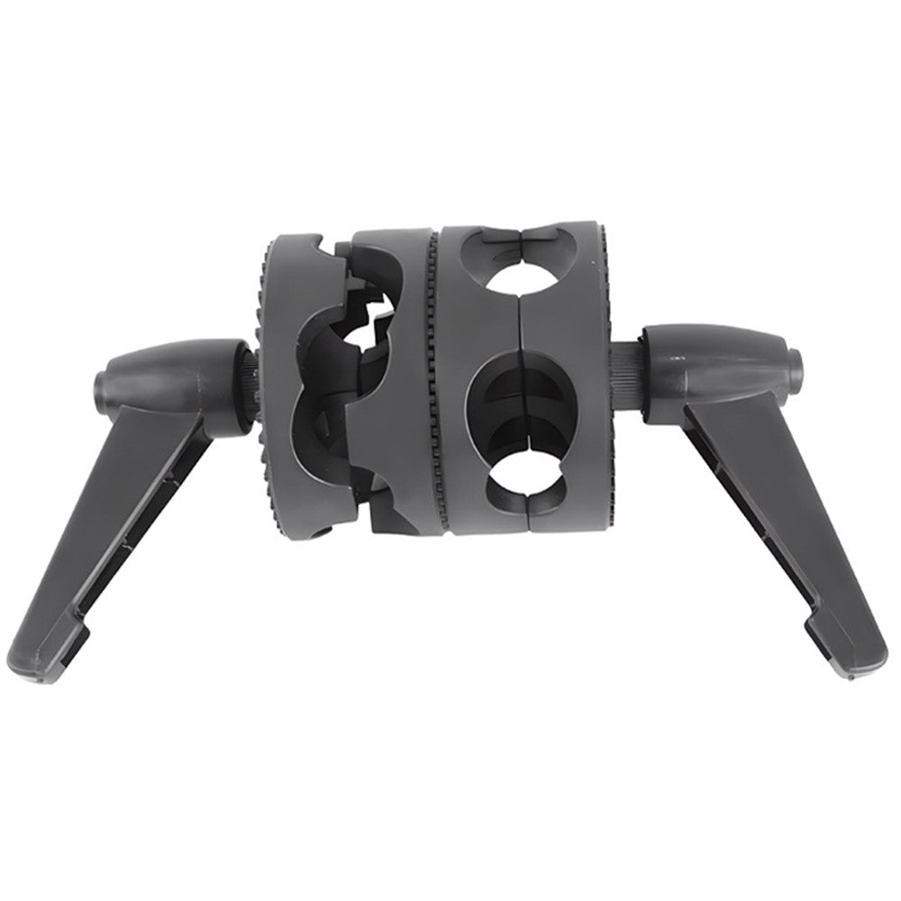 C056 Spotlight Stand Adapter Photography Light Cross Arm Holder Universal Wheel