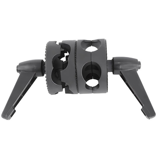 C056 Spotlight Stand Adapter Photography Light Cross Arm Holder Universal Wheel