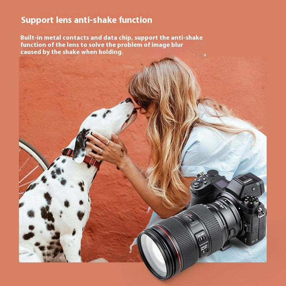 VILTROX For Canon EF to Nikon Z Mount Camera Lens Mount Adapter Ring Auto Focus Firmware Upgradable