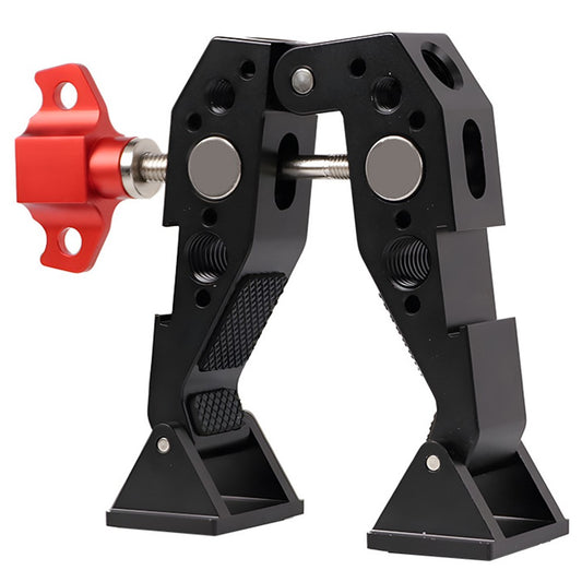 F084 Universal Photography Light Stand Clamp Metal Hot Shoe Mount Multi-Function Crab Clamp