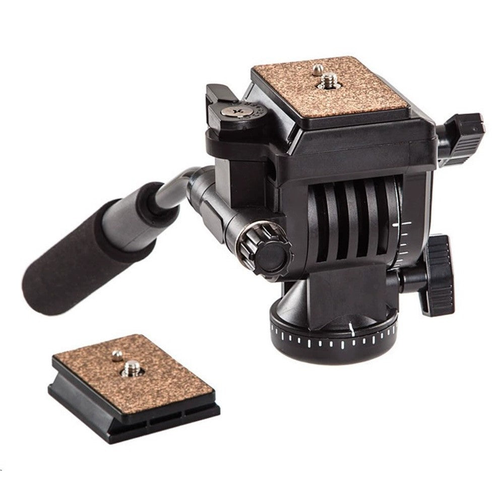 YUNTENG 930 Camera Slider Pan Tilt Head Hydraulic Damping Gimbal for DSLR / Mirrorless Camera / DV Camcorders
