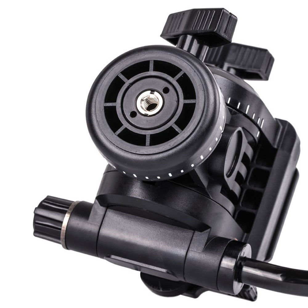 YUNTENG 930 Camera Slider Pan Tilt Head Hydraulic Damping Gimbal for DSLR / Mirrorless Camera / DV Camcorders
