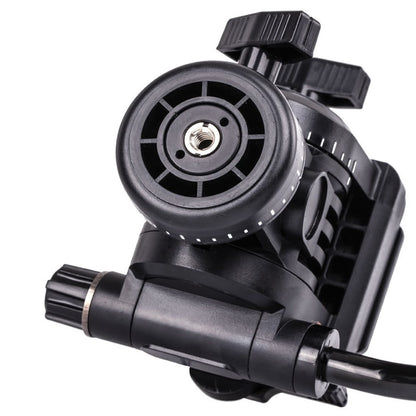 YUNTENG 930 Camera Slider Pan Tilt Head Hydraulic Damping Gimbal for DSLR / Mirrorless Camera / DV Camcorders