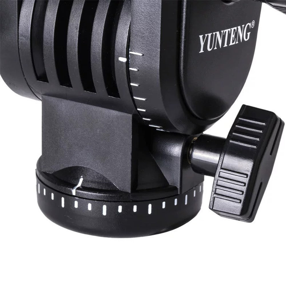 YUNTENG 930 Camera Slider Pan Tilt Head Hydraulic Damping Gimbal for DSLR / Mirrorless Camera / DV Camcorders