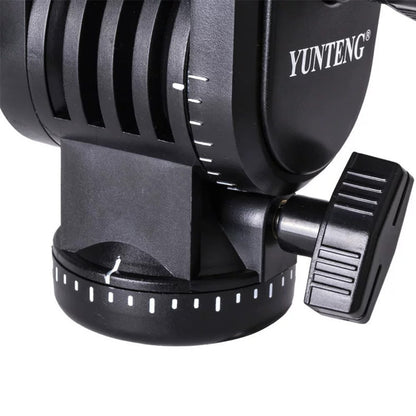 YUNTENG 930 Camera Slider Pan Tilt Head Hydraulic Damping Gimbal for DSLR / Mirrorless Camera / DV Camcorders